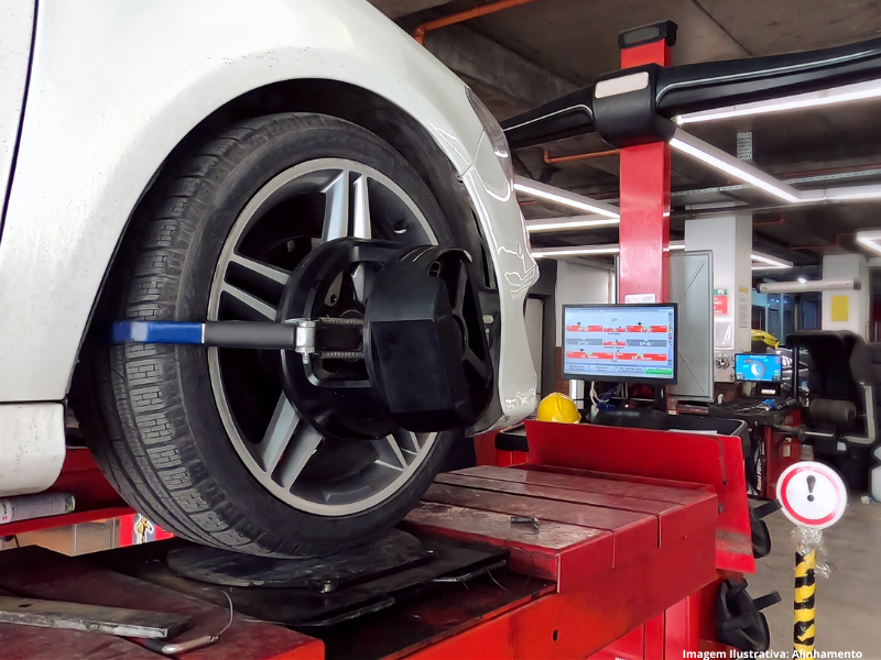 Combo - Alinhamento + Balanceamento (Aro 12-16) (até 2 pneus)